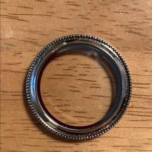 Origami Owl Large Silver Heirloom Locket Base